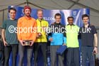 North East winning senior team, from left to right: Carl Smith, Richard Morrell, Dan Garbutt, Lewis Timmins, Yared Hagos and Ben Douglas, Inter Counties Cross Country, Cofton Park, Birmingham. Photo: David T. Hewitson/Sports for All Pics